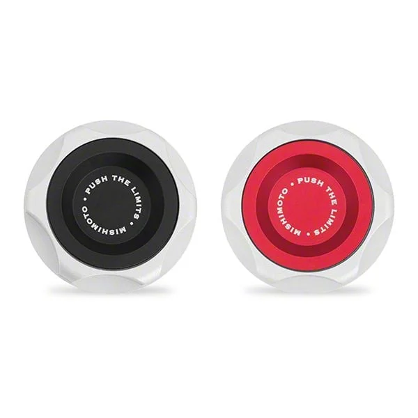 Mishimoto Oil Filler Cap; Black (11-13 6.2L F-250 Super Duty)
