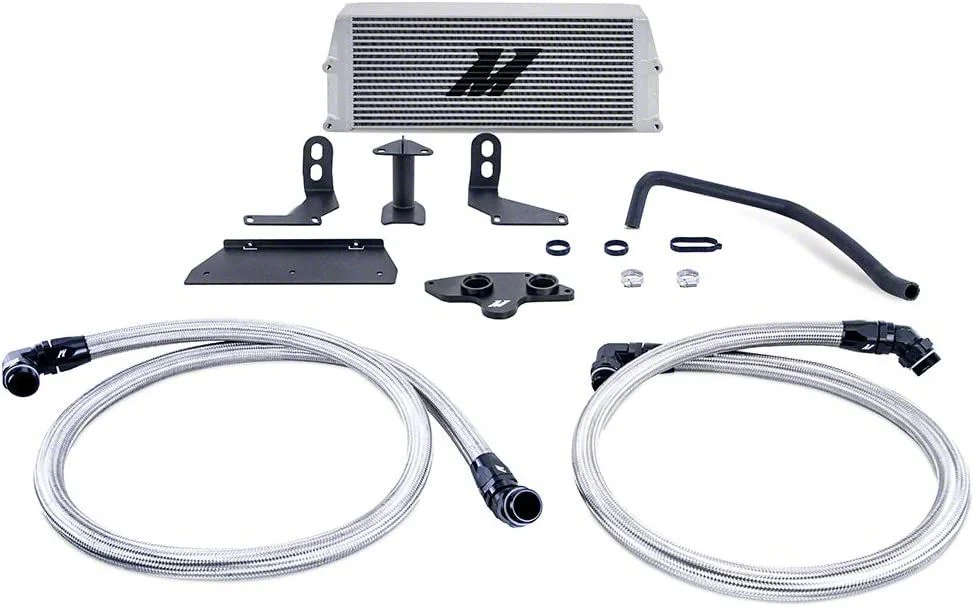Mishimoto Performance Oil Cooler; Silver (11-19 6.7L Powerstroke F-250 Super Duty)