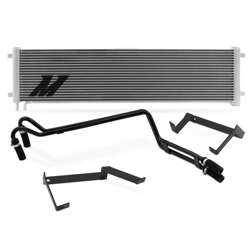 Mishimoto Transmission Cooler; Silver (11-16 6.7L Powerstroke F-250 Super Duty)