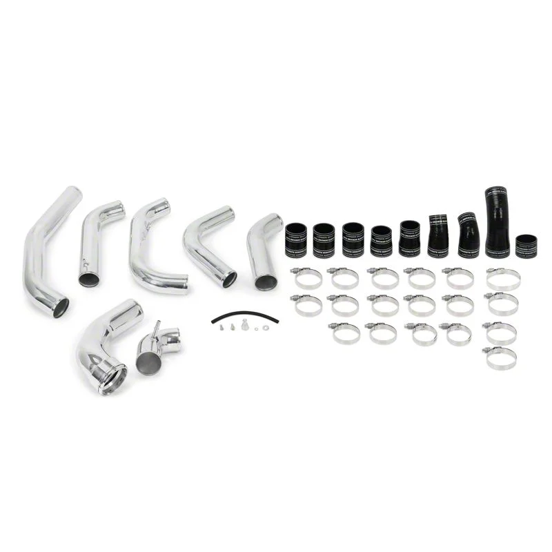 Mishimoto Intercooler Pipe Kit; Polished (15-16 3.5L EcoBoost F-150)
