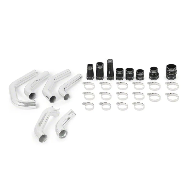 Mishimoto Intercooler Pipe Kit; Polished (15-20 2.7L EcoBoost F-150)