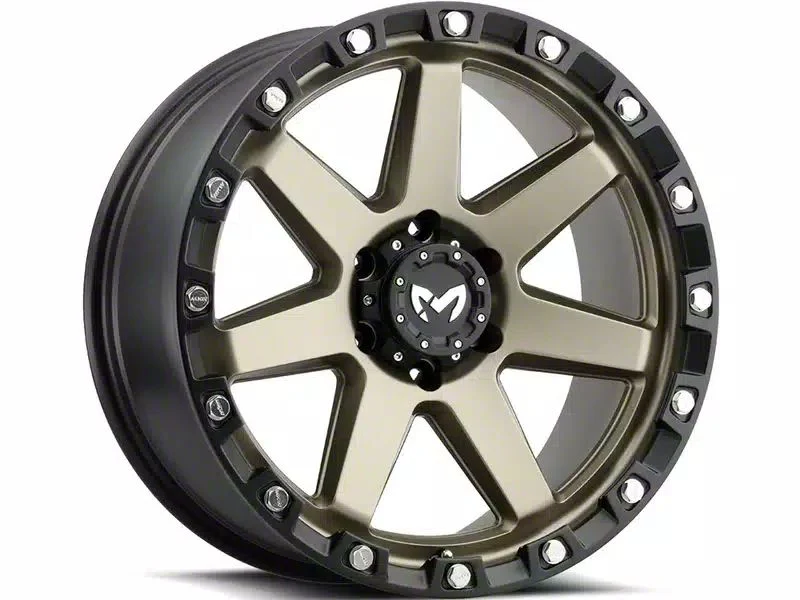 MKW Offroad M203 Matte Bronze 6-Lug Wheel; 17x8.5; 0mm Offset (15-20 Tahoe)