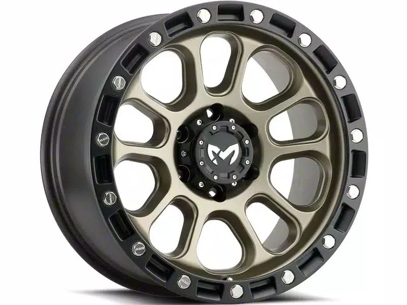 MKW Offroad M204 Matte Bronze 6-Lug Wheel; 17x9; 0mm Offset (15-20 Tahoe)