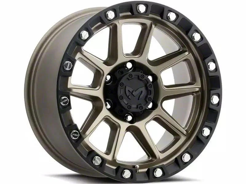 MKW Offroad M205 Matte Bronze 6-Lug Wheel; 17x8.5; 0mm Offset (15-20 Tahoe)