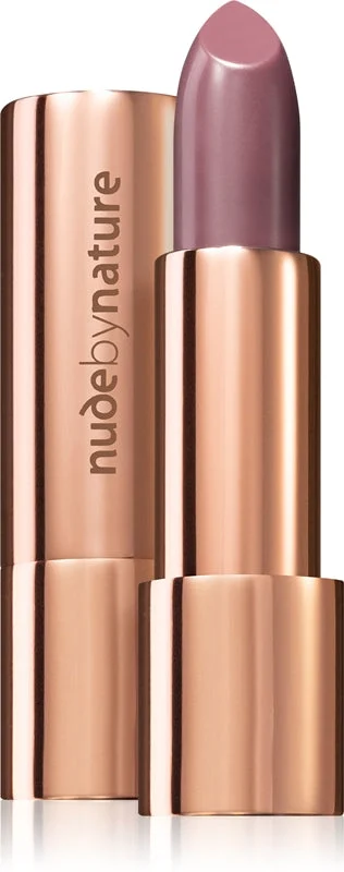 Nude by Nature rossetto lucido effetto idratante colore 03 Dusty Rose 4 g