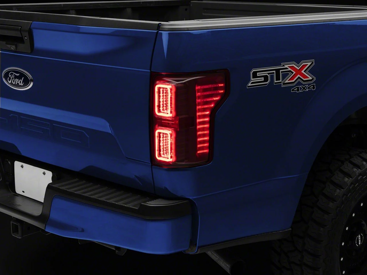 Morimoto XB LED Tail Lights; Red Housing; Clear Lens (18-20 F-150 w/ Factory Halogen Non-BLIS Tail Lights)