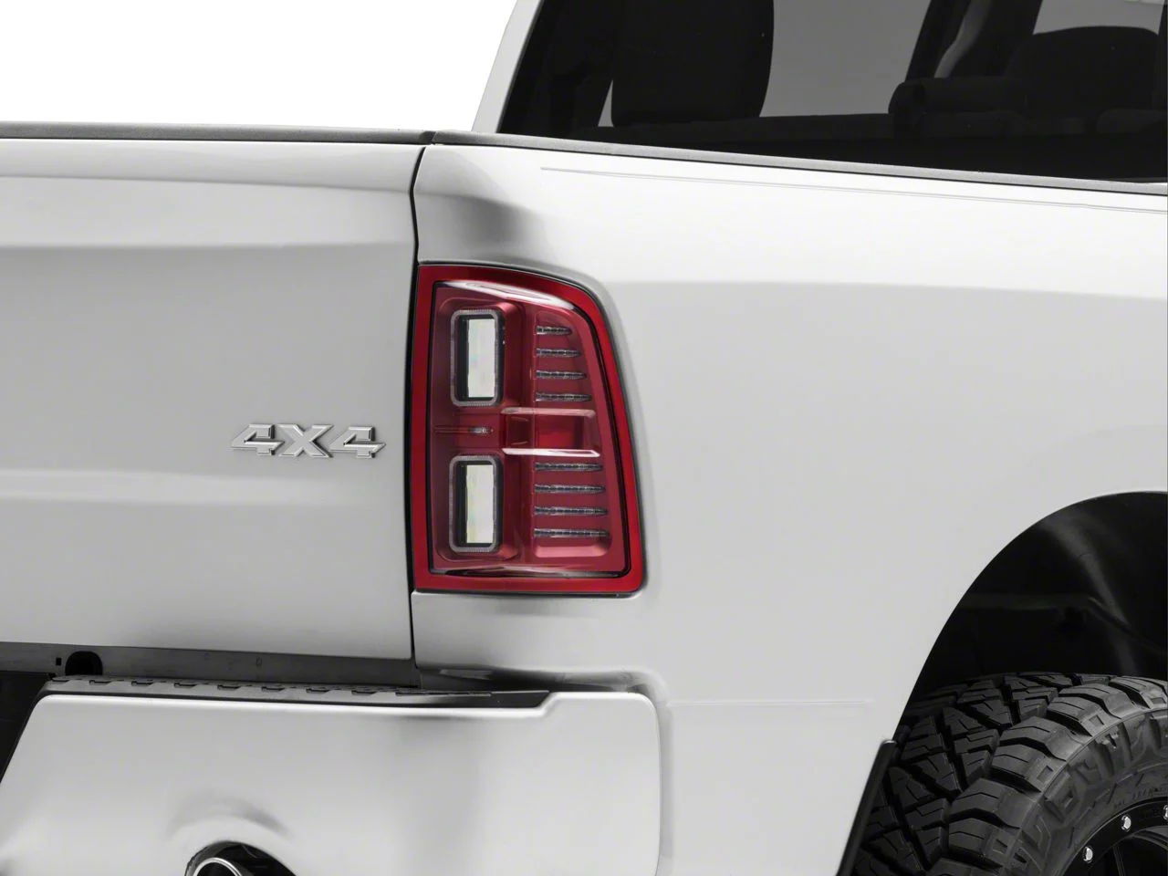 Morimoto XB LED Tail Lights; Black Housing; Red Lens (09-18 RAM 1500 w/ Factory Halogen Tail Lights)
