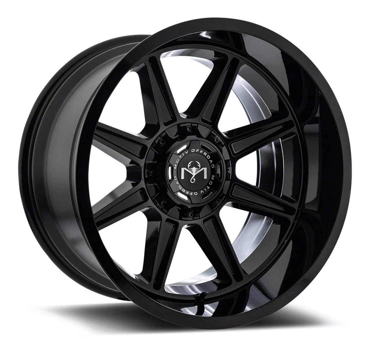 Motiv Offroad Balast Gloss Black 6-Lug Wheel; 17x9; 0mm Offset (15-20 Tahoe)