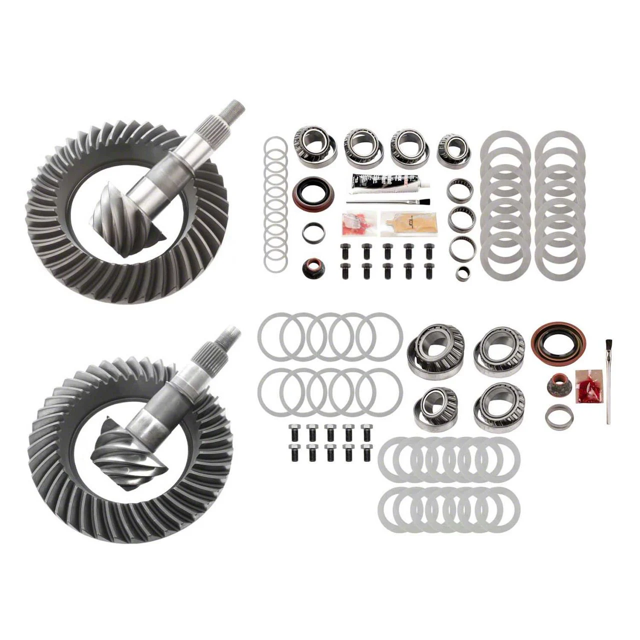 Motive Gear 8.80-Inch Front and 8.80-Inch Rear Axle Complete Ring and Pinion Gear Kit; 4.56 Gear Ratio (10-14 4WD F-150)