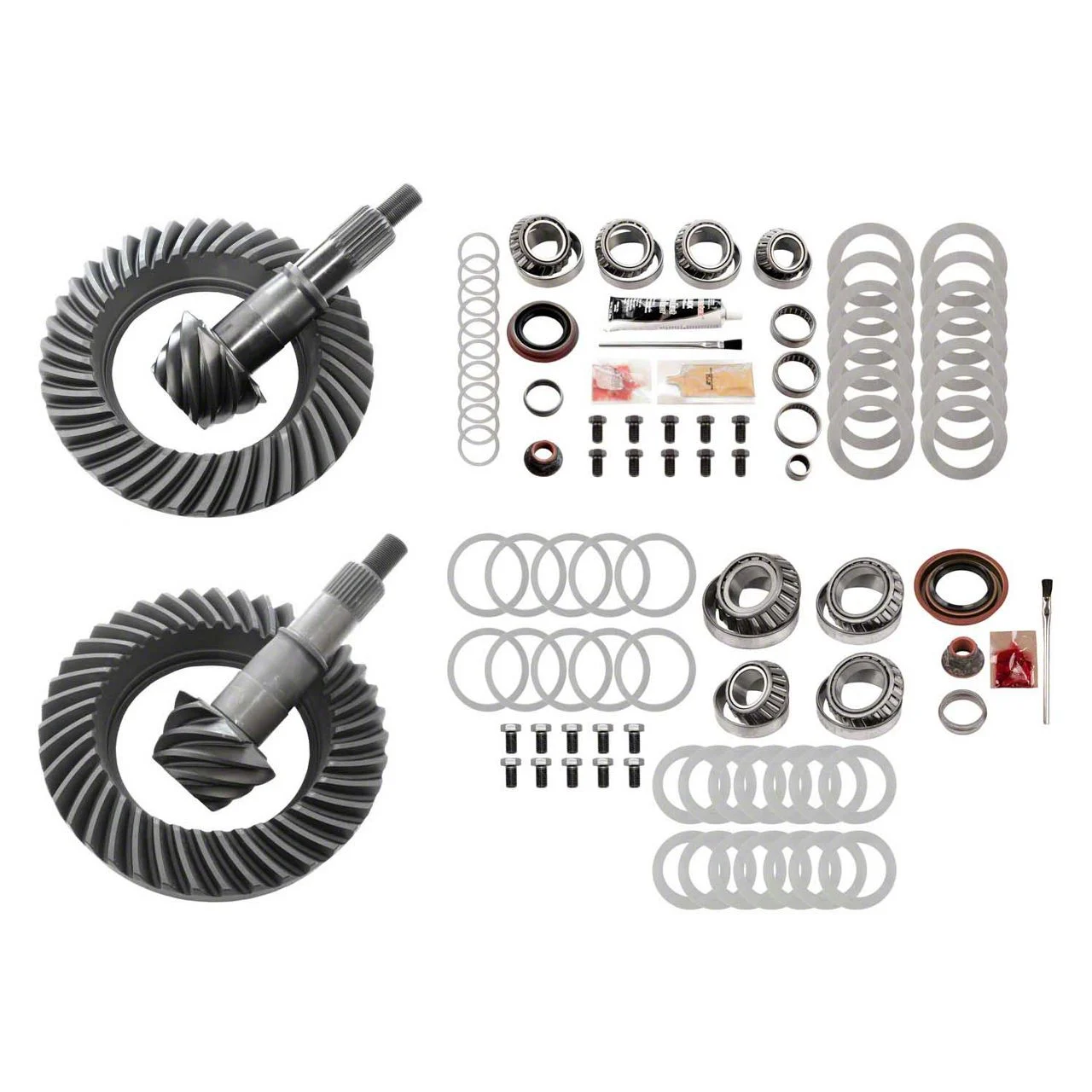 Motive Gear 8.80-Inch Front and 8.80-Inch Rear Axle Complete Ring and Pinion Gear Kit; 4.88 Gear Ratio (10-14 4WD F-150)