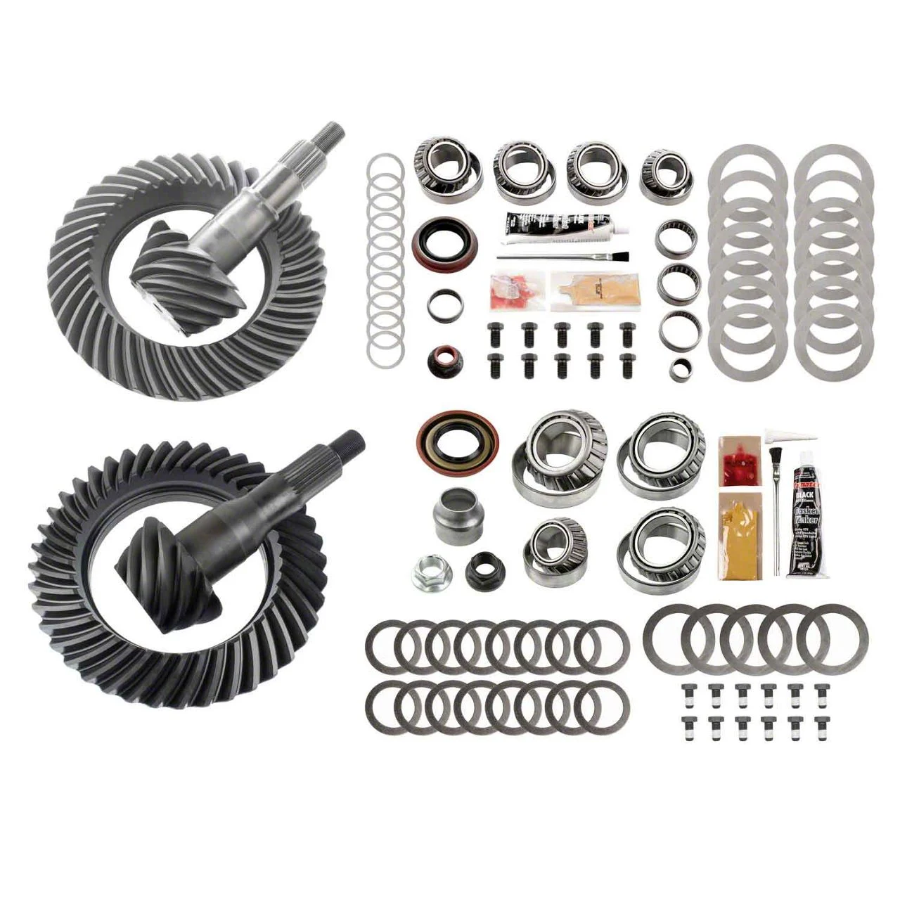 Motive Gear 8.80-Inch Front and 9.75-Inch Rear Axle Complete Ring and Pinion Gear Kit; 4.10 Gear Ratio (11-20 4WD F-150)