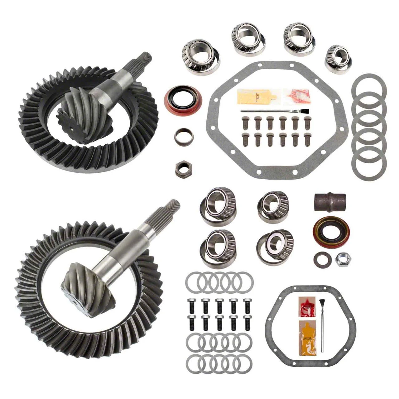 Motive Gear Dana 44 Front and 9.25-Inch Rear Axle Complete Ring and Pinion Gear Kit; 3.92 Gear Ratio (2002 4WD RAM 1500)