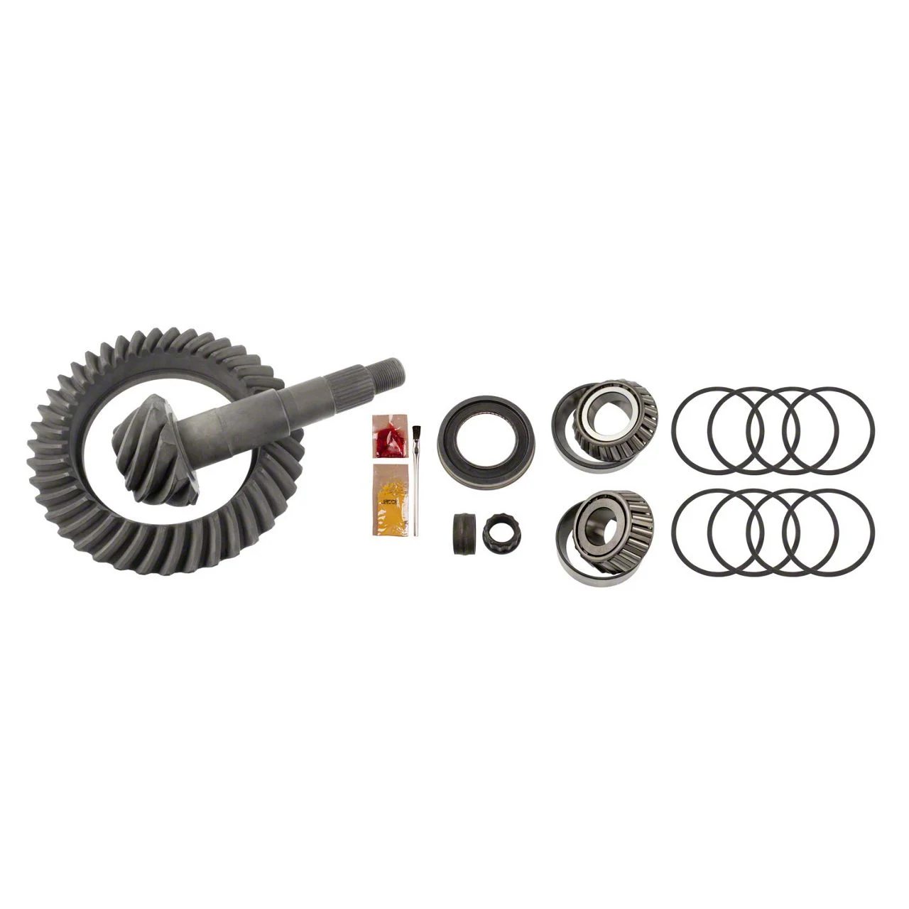 Motive Gear 11.80-Inch Rear Axle Ring and Pinion Gear with Pinion Bearing Kit; 4.10 Gear Ratio (14-18 RAM 2500)