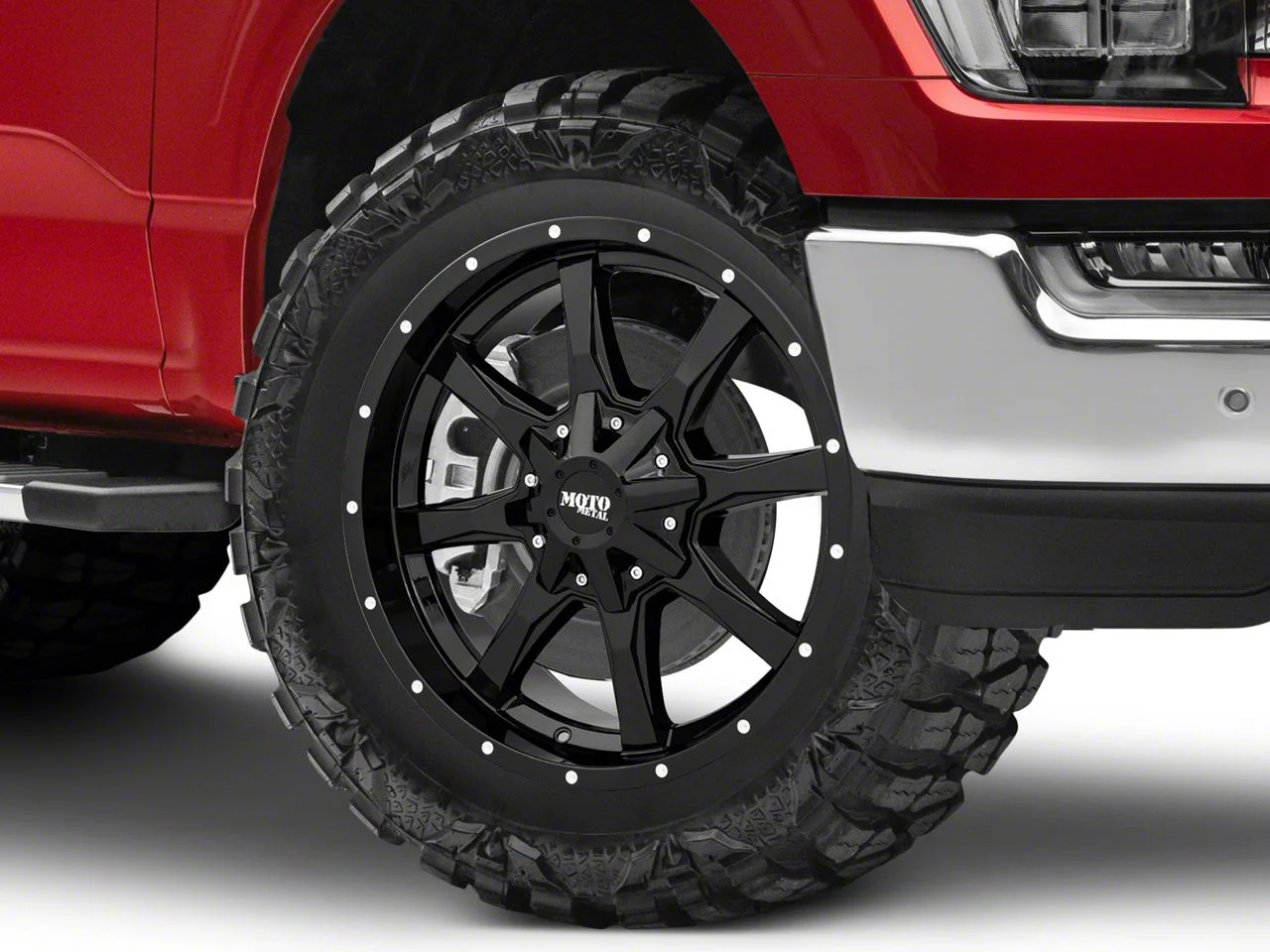 Moto Metal MO970 Gloss Black 6-Lug Wheel; 20x10; -24mm Offset (21-26 F-150)