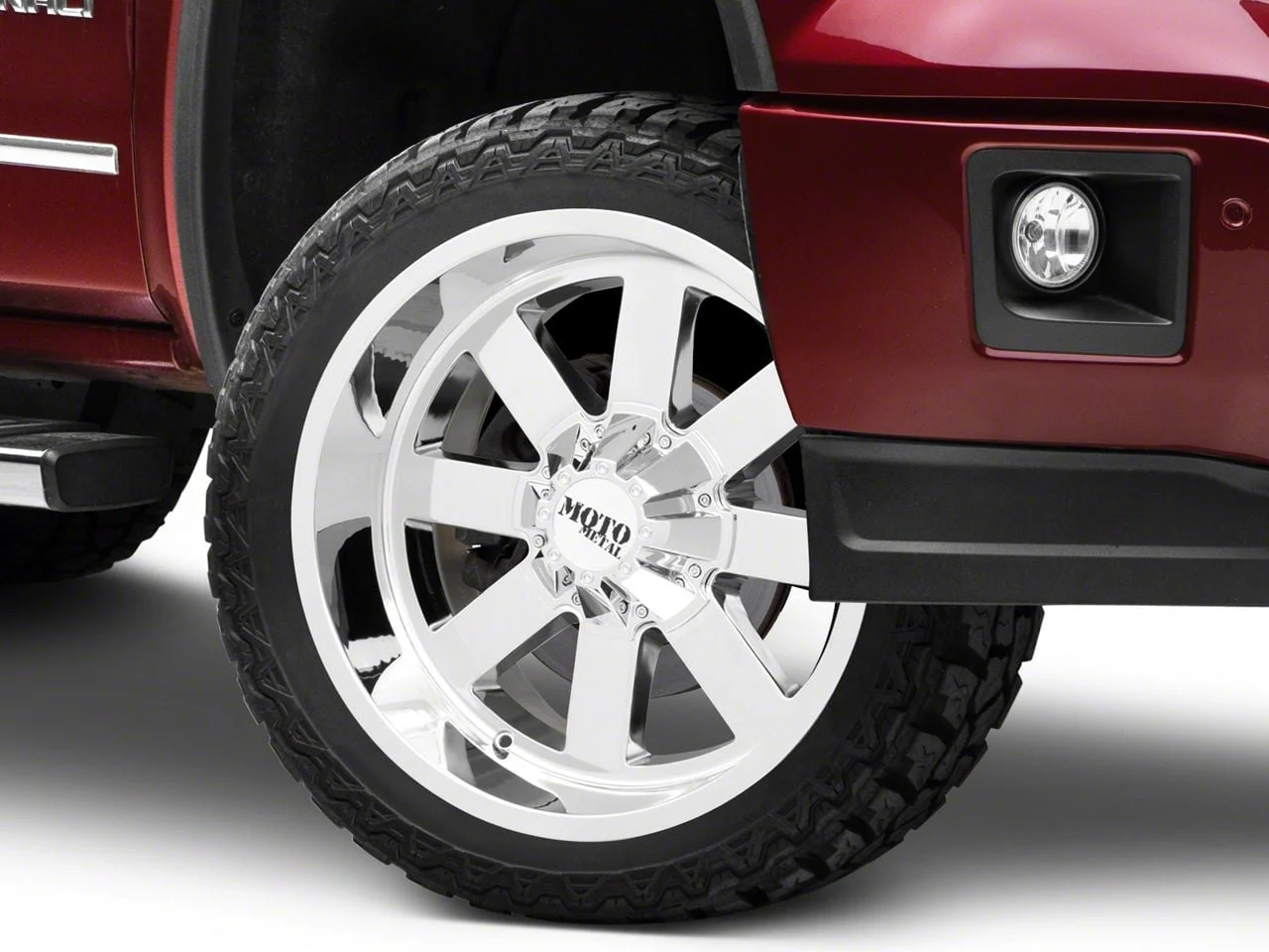 Moto Metal MO962 Chrome 6-Lug Wheel; 22x14; -76mm Offset (14-18 Sierra 1500)
