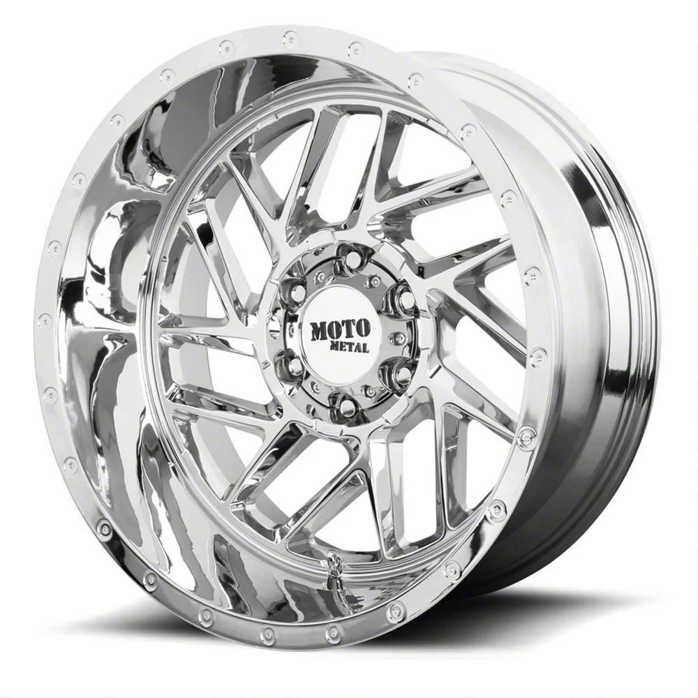 Moto Metal MO985 Breakout Chrome 8-Lug Wheel; 20x12; -44mm Offset (19-26 RAM 2500)
