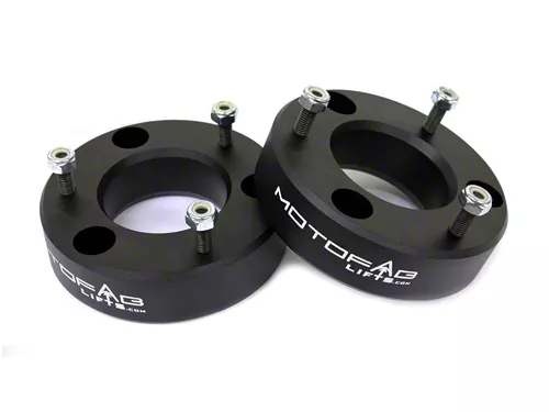 MotoFab 2.50-Inch Front Leveling Kit (07-26 Sierra 1500, Excluding 14-26 AT4 & Denali)