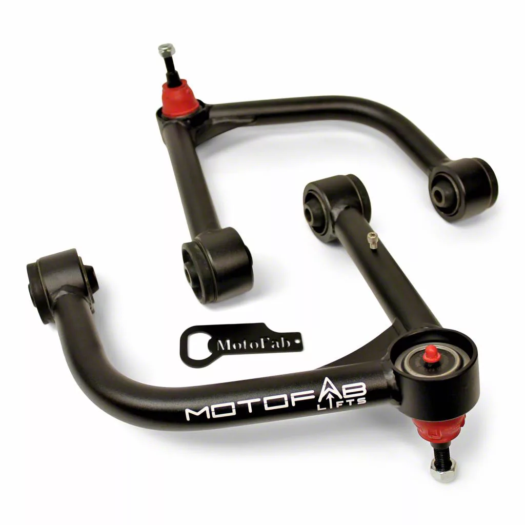 MotoFab Upper Control Arms for 2.50 to 3-Inch Lift (19-26 Silverado 1500, Excluding Trail Boss & ZR2)
