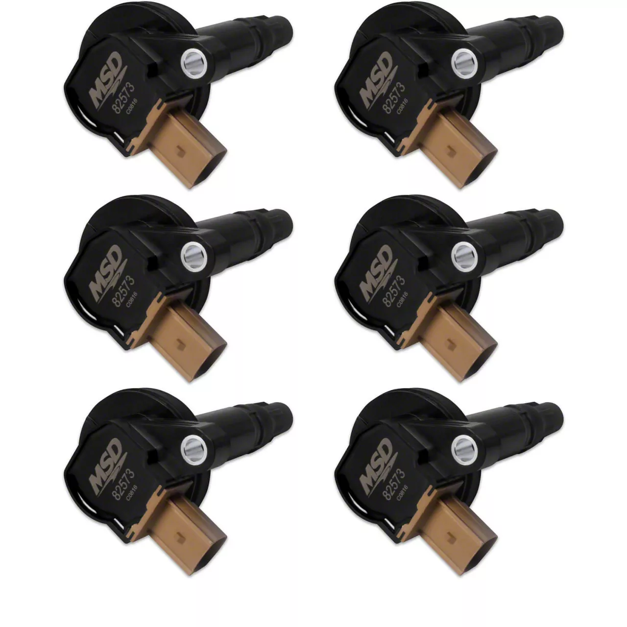 MSD Coil Packs; Black (11-14 3.5L EcoBoost F-150)