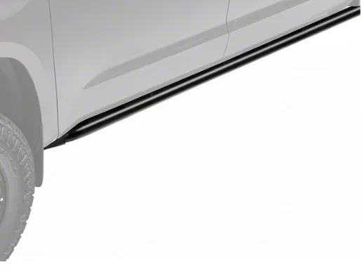 N-Fab Cab Length RKR Side Rails; Textured Black (19-26 Sierra 1500 Crew Cab)