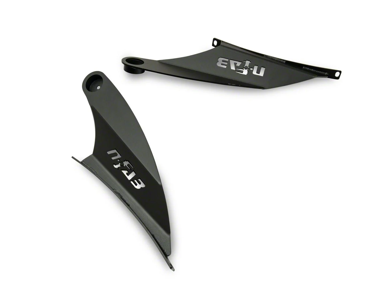 N-Fab 49 Series LED Light Bar Roof Top Light Bar Mount; Textured Black (09-18 RAM 1500)