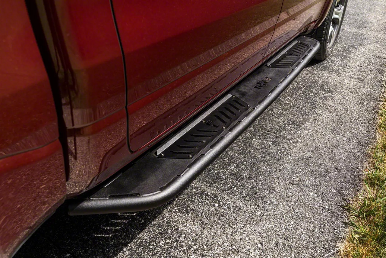 N-Fab ROAN Running Boards; Textured Black (20-26 RAM 3500 Crew Cab)