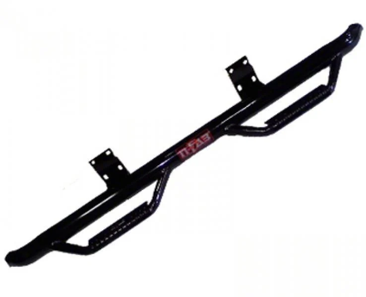 N-Fab Cab Length Nerf Side Step Bars; Textured Black (09-14 F-150 SuperCab)
