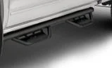 N-Fab Cab Length Podium Nerf Side Step Bars; Textured Black (07-13 Silverado 1500 Extended Cab)