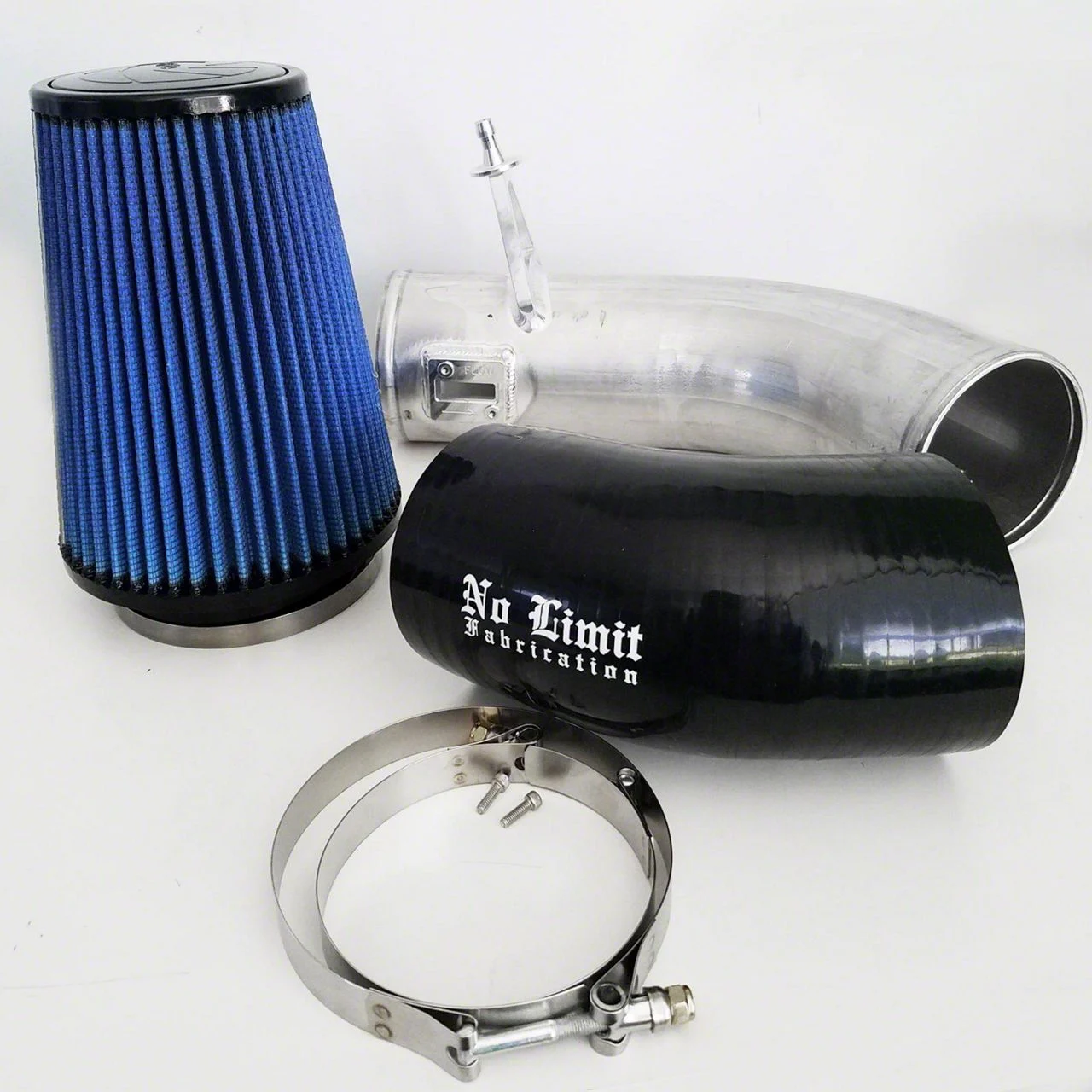 Cold Air Intake with Pro 5R Oiled Filter; Raw (17-19 6.7L Powerstroke F-250 Super Duty)