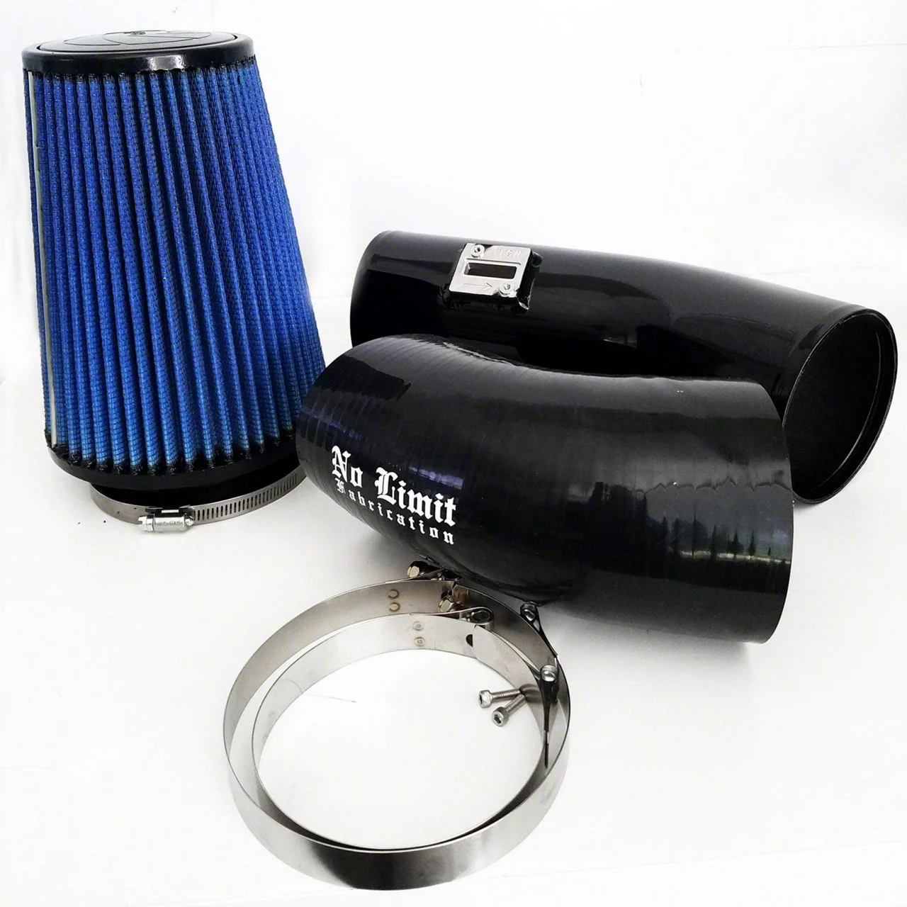 Stage 1 Cold Air Intake with Pro 5R Oiled Filter; Black (11-16 6.7L Powerstroke F-250 Super Duty)