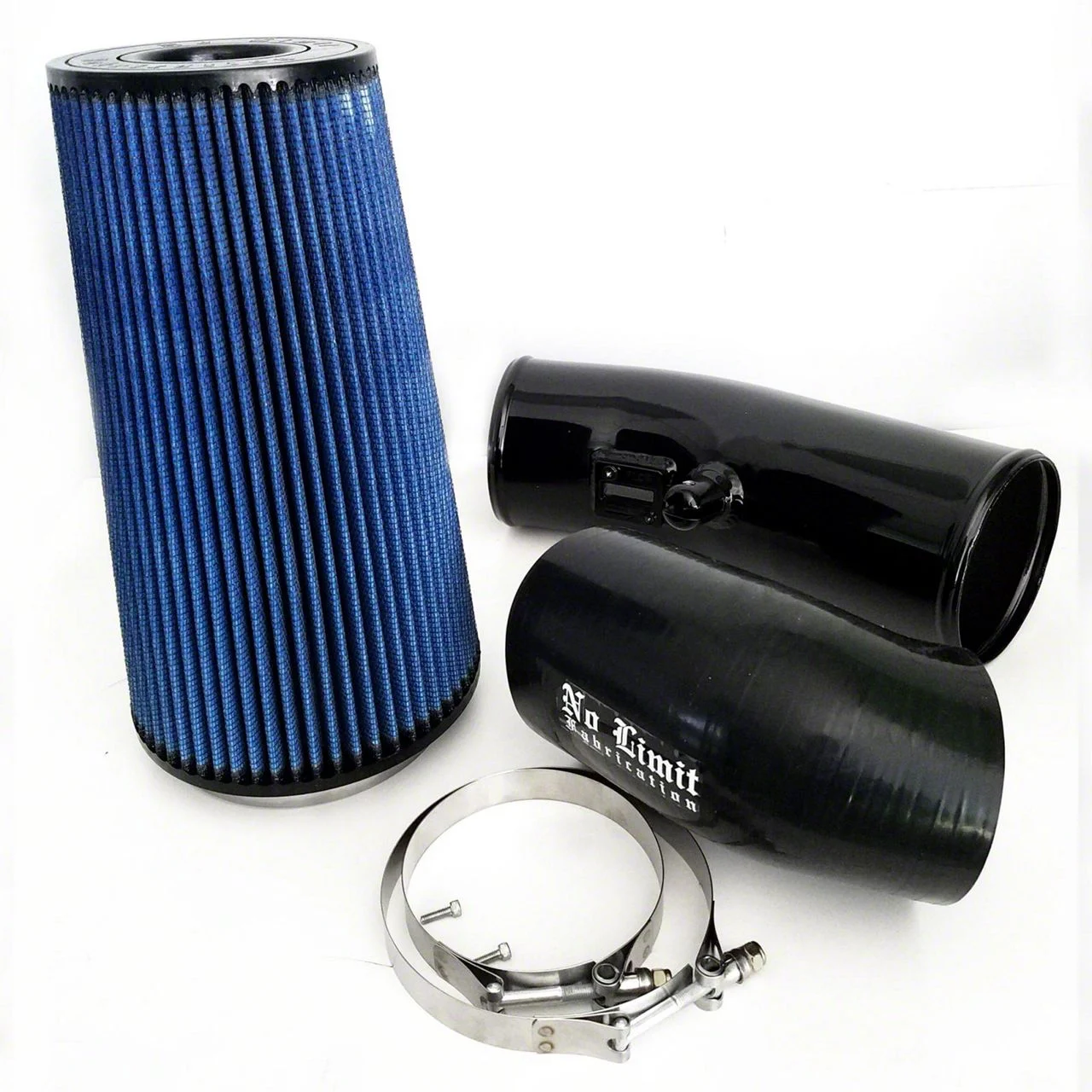 Stage 2 Cold Air Intake with Pro 5R Oiled Filter; Black (11-16 6.7L Powerstroke F-250 Super Duty)