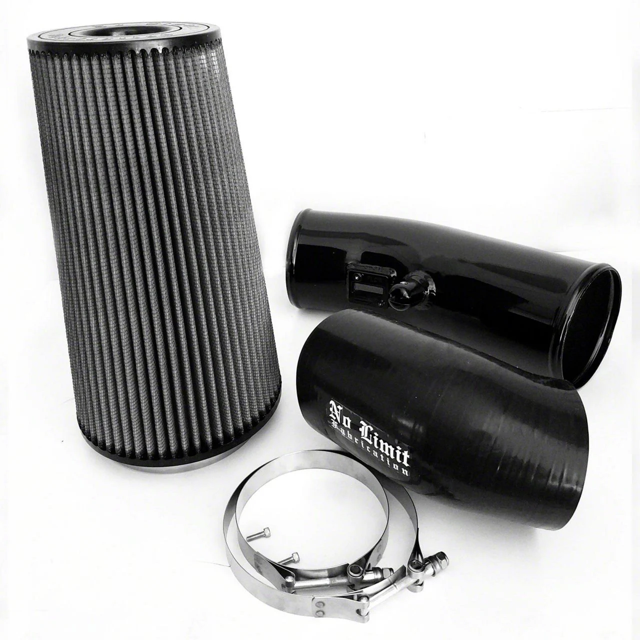 Stage 2 Cold Air Intake with Pro DRY S Filter; Black (11-16 6.7L Powerstroke F-250 Super Duty)