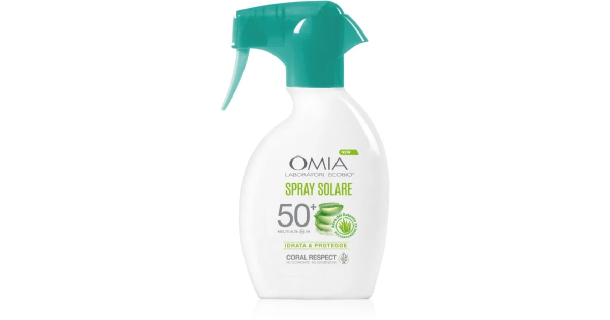 Omia Laboratories Aloe Vera del Salento spray abbronzante effetto idratante SPF 50+ 200 ml