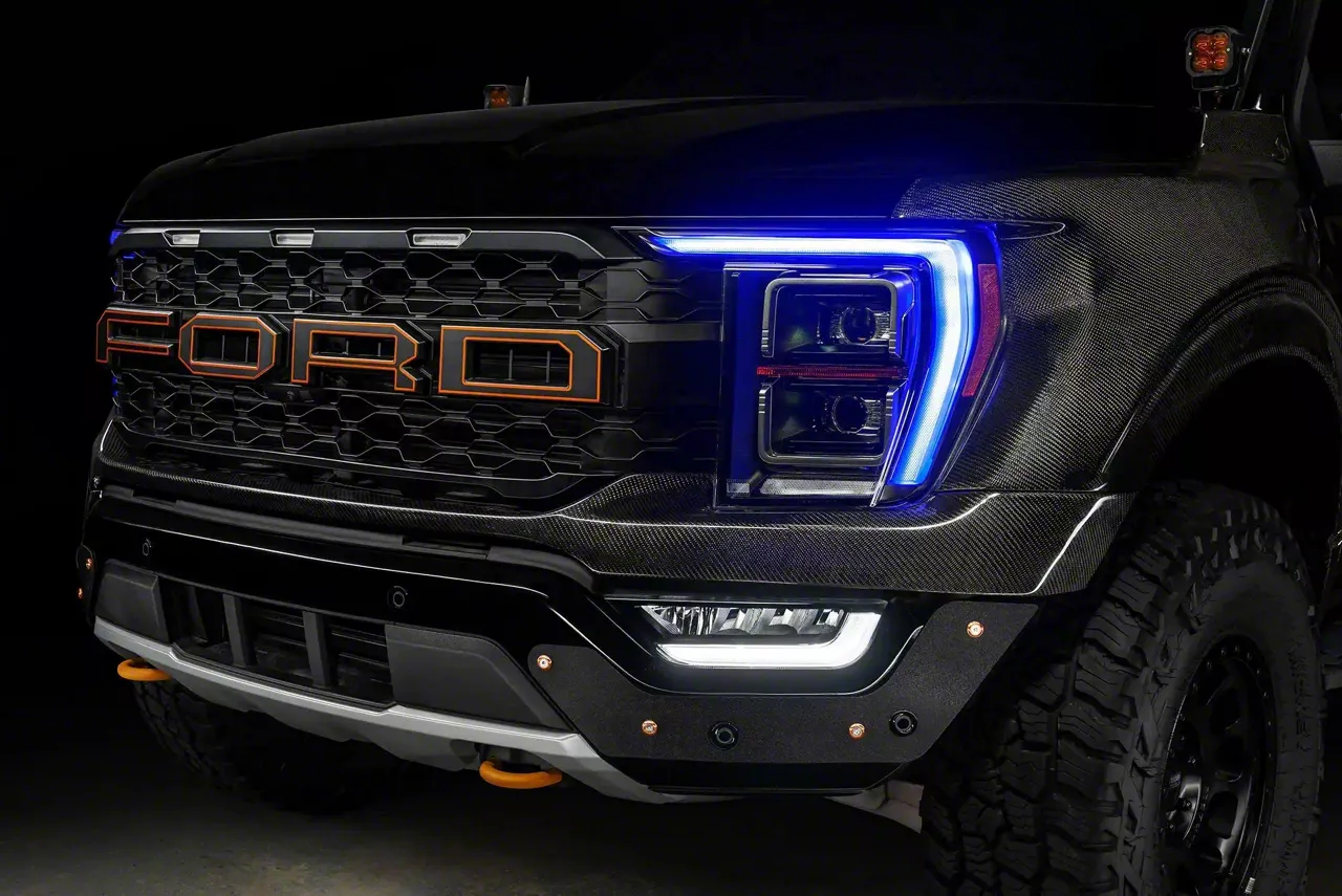 Oracle ColorSHIFT RGB+W Headlight DRL Upgrade Kit (21-23 F-150 w/ Factory LED Reflector Headlights)