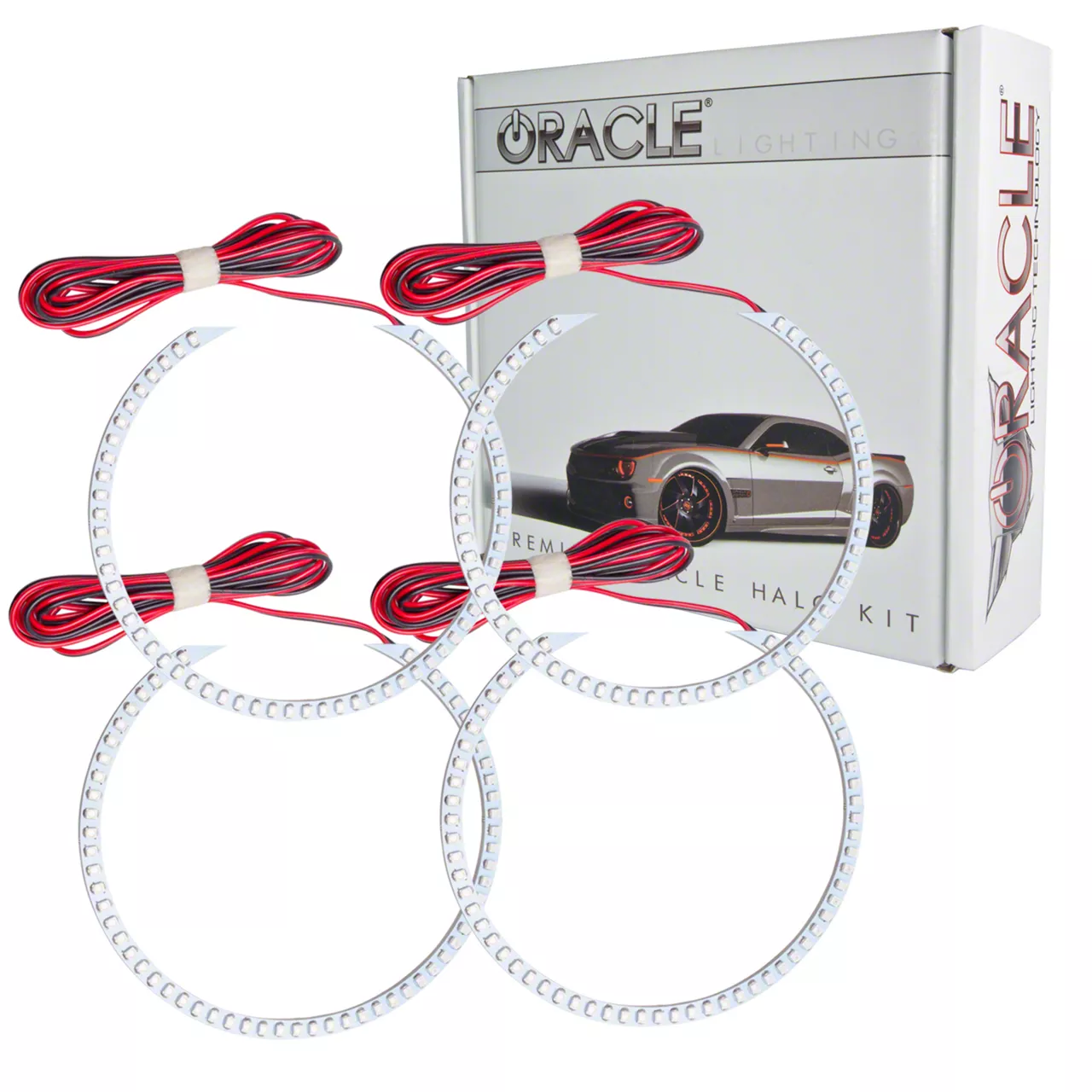 Oracle LED Halo Round Style Headlight Conversion Kit (07-13 Silverado 1500)