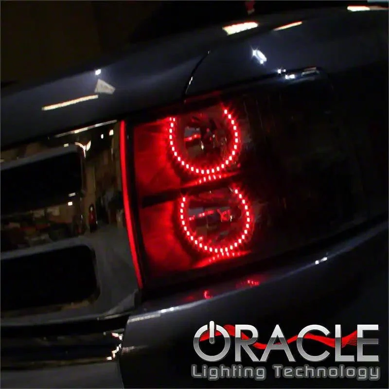 Oracle LED Halo Round Style Headlight Conversion Kit; ColorSHIFT (07-13 Sierra 1500)
