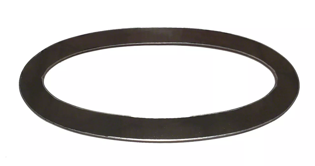 Oval Tailgate Ford Emblem Surround; Stainless Steel (04-08 F-150)