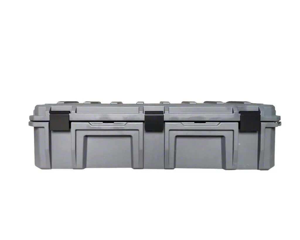Overland Vehicle Systems 117-Quart Dry Storage Box; Dark Gray