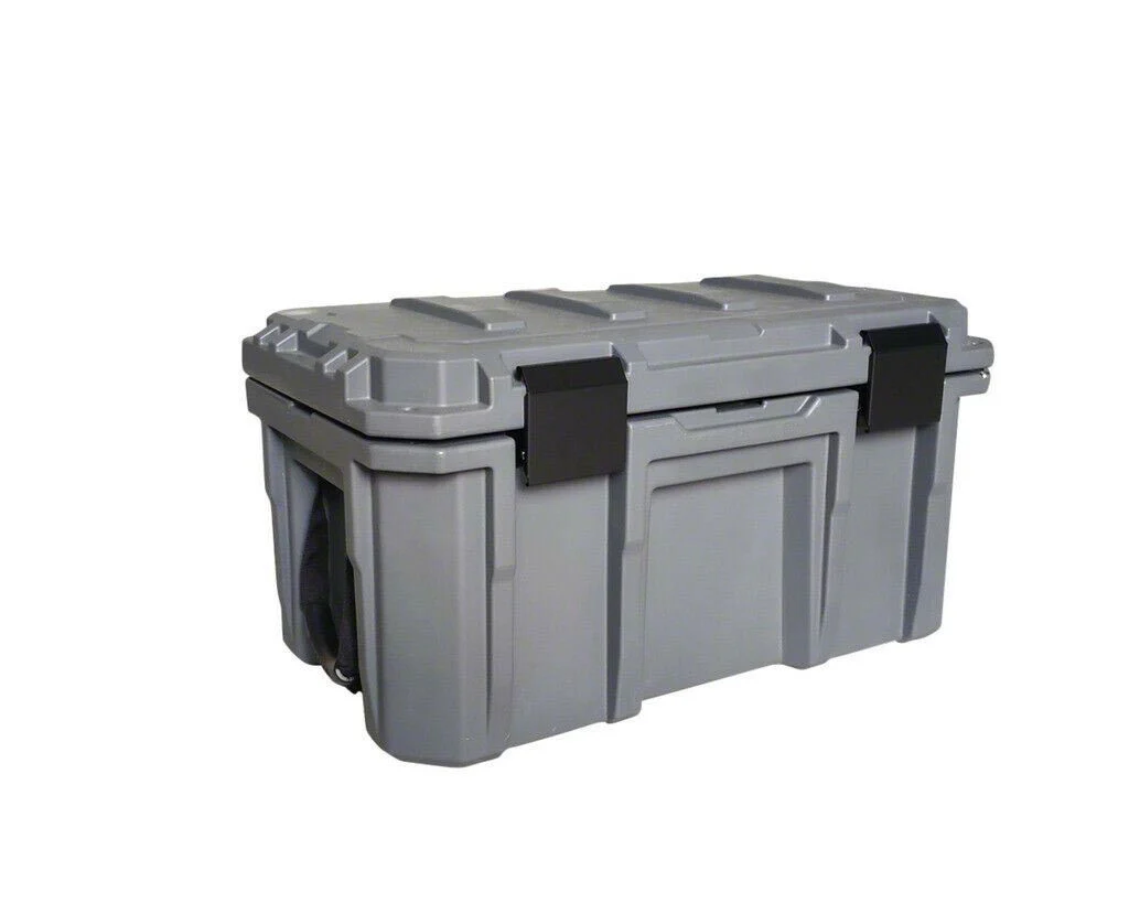 Overland Vehicle Systems 53-Quart Dry Storage Box; Dark Gray