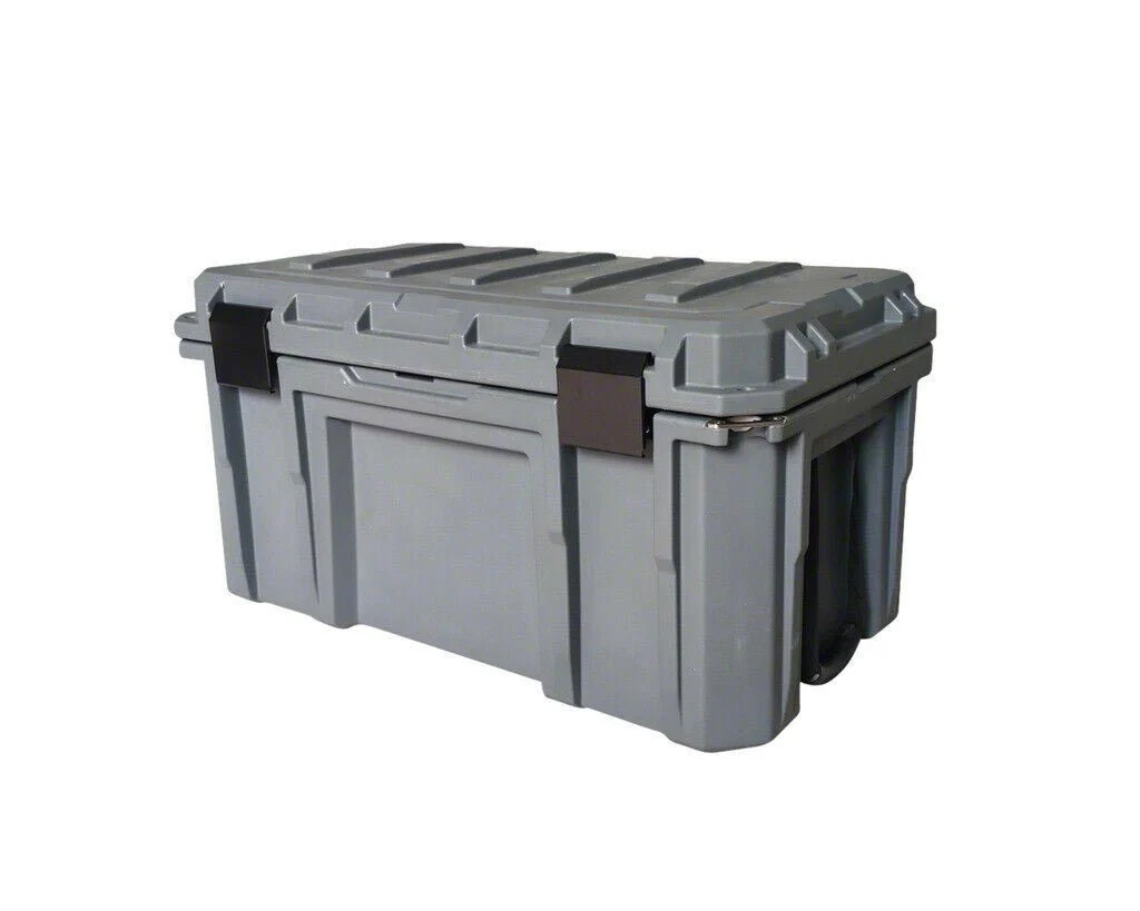 Overland Vehicle Systems 95-Quart Dry Storage Box; Dark Gray