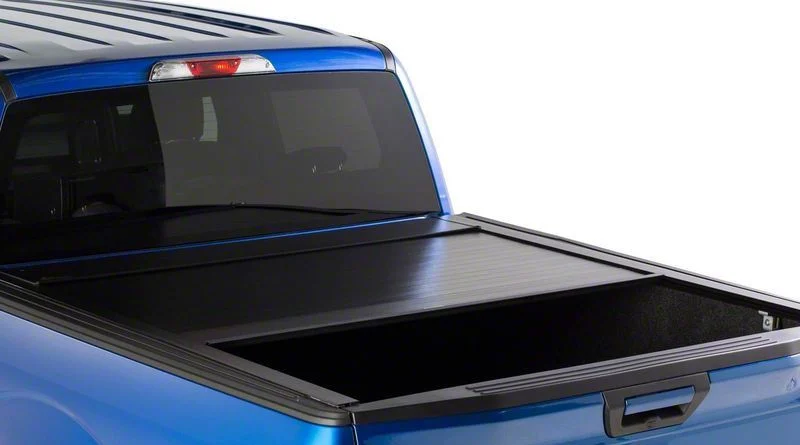 Pace Edwards BedLocker Electric Retractable Bed Cover with Explorer Rails; Gloss Black (02-08 RAM 1500)