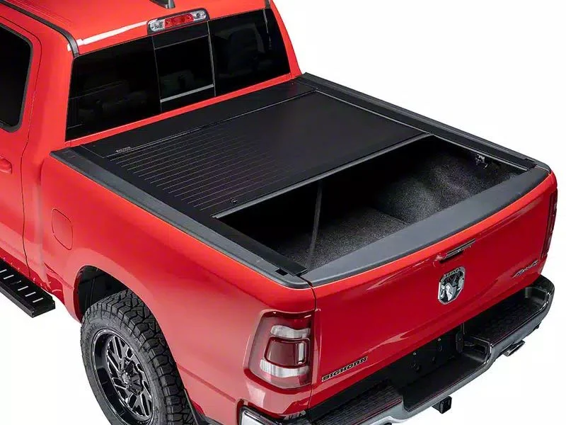 Pace Edwards Full Metal JackRabbit Retractable Bed Cover; Gloss Black (21-26 F-150 w/ 5-1/2 & 6-1/2-Foot Bed)