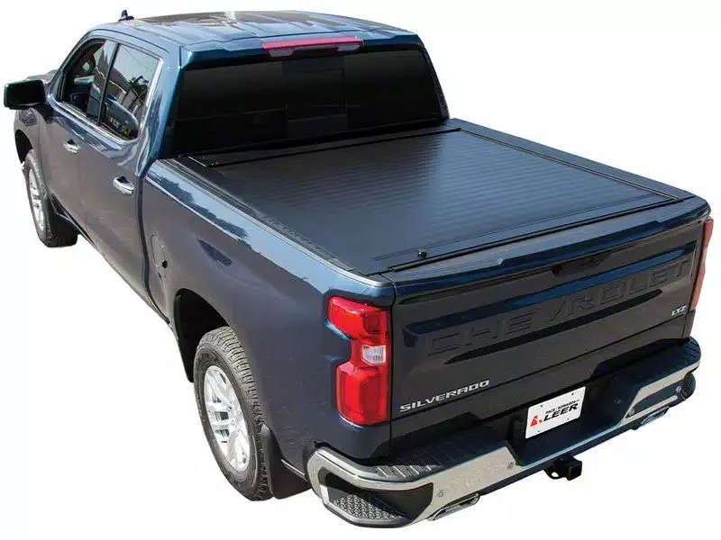 Pace Edwards JackRabbit Retractable Bed Cover; Matte Black with ArmorTek Vinyl Deck (21-26 F-150 w/ 5-1/2 & 6-1/2-Foot Bed)