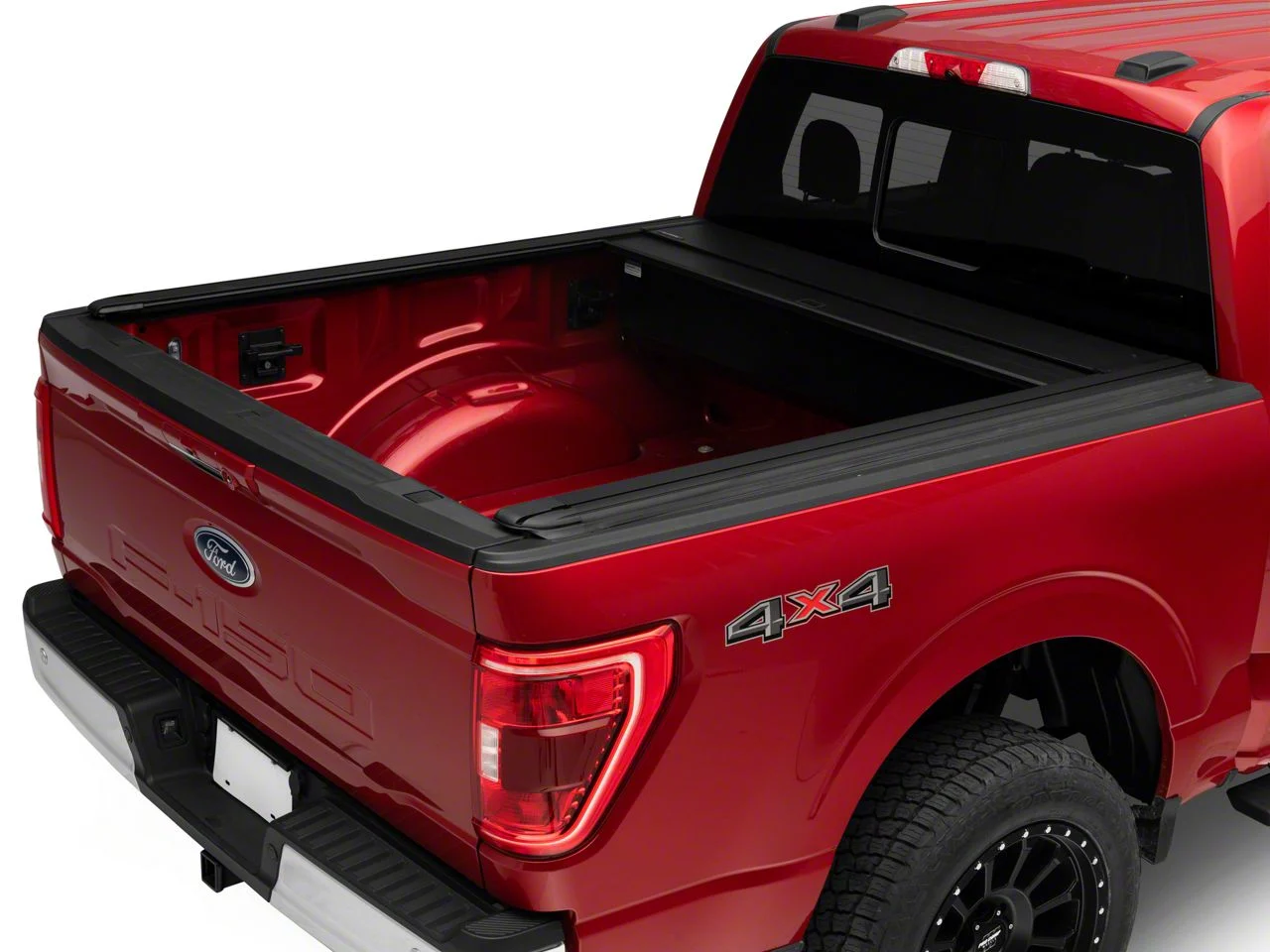 Pace Edwards UltraGroove Electric Retractable Bed Cover; Matte Black (21-26 F-150 w/ 5-1/2 & 6-1/2-Foot Bed)