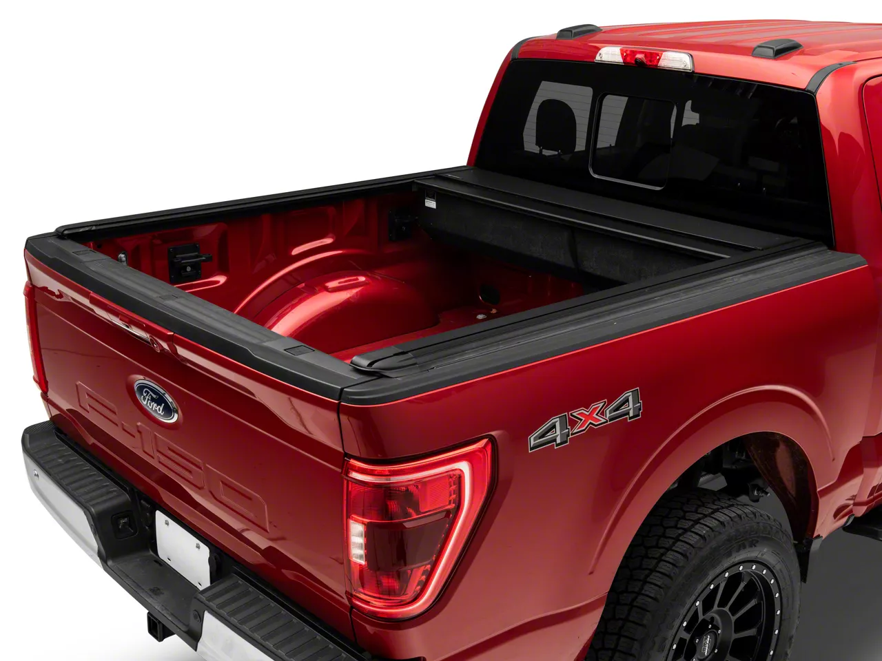 Pace Edwards UltraGroove Retractable Bed Cover; Matte Black (21-26 F-150 w/ 5-1/2 & 6-1/2-Foot Bed)