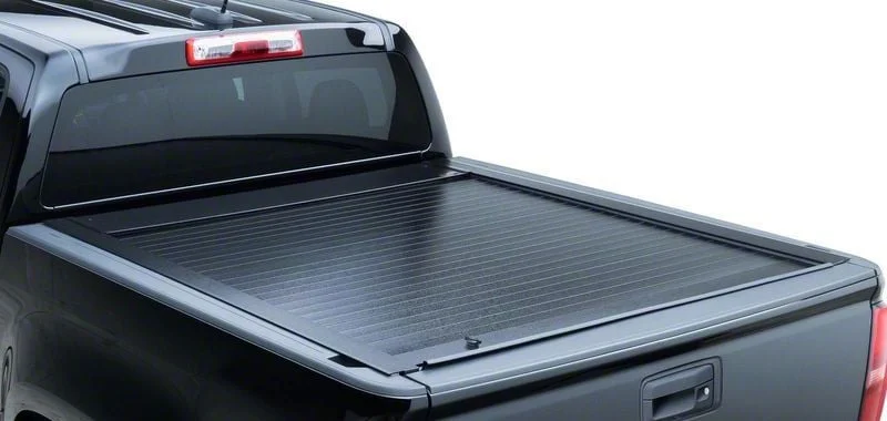 Pace Edwards Full Metal JackRabbit Retractable Bed Cover with Explorer Rails; Gloss Black (02-08 RAM 1500)