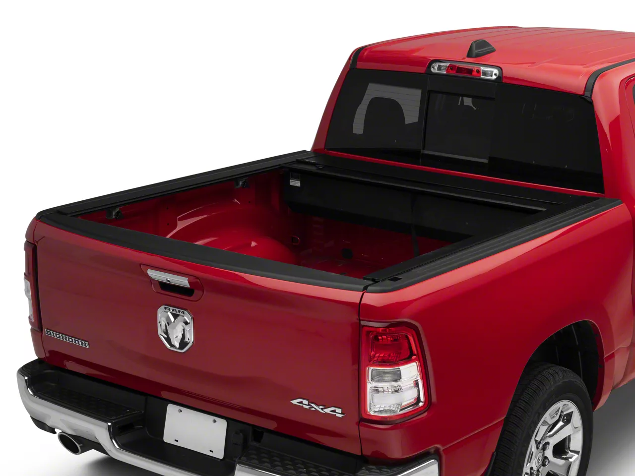 Pace Edwards JackRabbit Retractable Bed Cover; Gloss Black (19-26 RAM 1500 w/o RAM Box & Multifunction Tailgate)