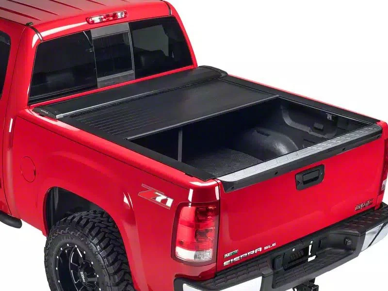 Pace Edwards SwitchBlade Metal Retractable Bed Cover; Gloss Black (19-23 Ranger)