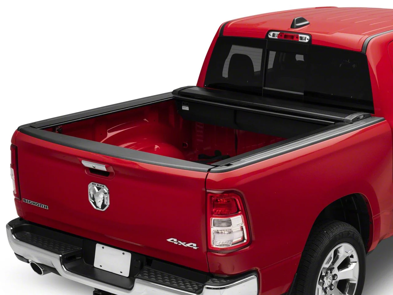 Pace Edwards SwitchBlade Retractable Bed Cover; Gloss Black with ArmorTek Vinyl Deck (19-26 RAM 1500 w/o RAM Box & Multifunction Tailgate)