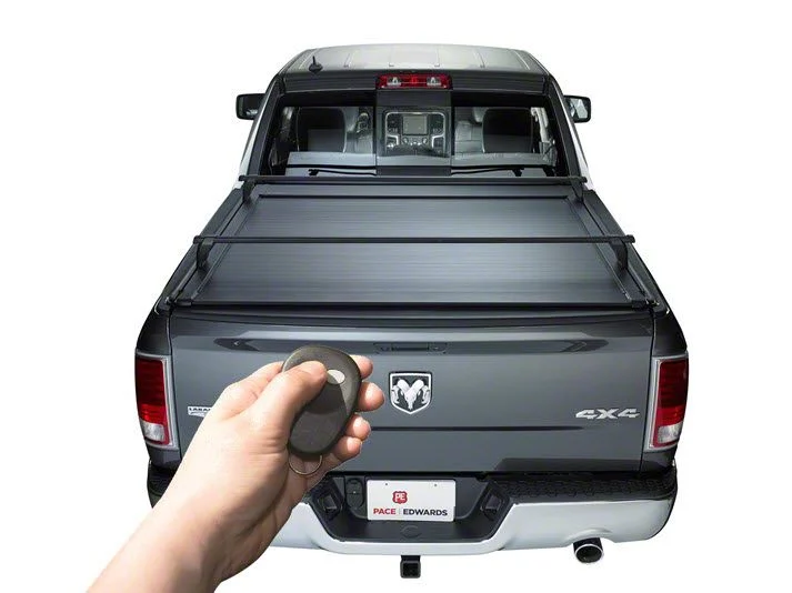 Pace Edwards UltraGroove Electric Retractable Bed Cover; Matte Black (02-08 RAM 1500)